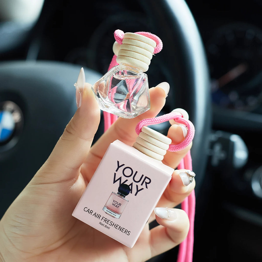 Perfume para coche, una fragancia para el interior del coche, un ambientador de larga duración para el coche, que mantiene un ambiente encantador y fresco.